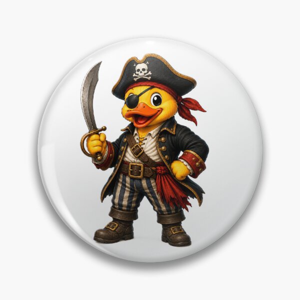 Item preview, Pirate Duck designed and sold by Thor-stone.