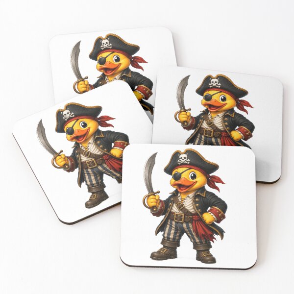Item preview, Pirate Duck designed and sold by Thor-stone.