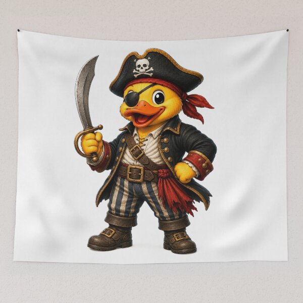 Item preview, Pirate Duck designed and sold by Thor-stone.