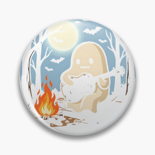 Item preview, Strum If You Dare – Ghost Guitar Campfire Halloween Music Classic T-Shirt designed and sold by SavsMerch.