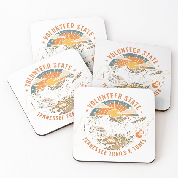 Item preview, Volunteer State Tennessee Trails Tunes Essential T-Shirt designed and sold by Badriiiii.