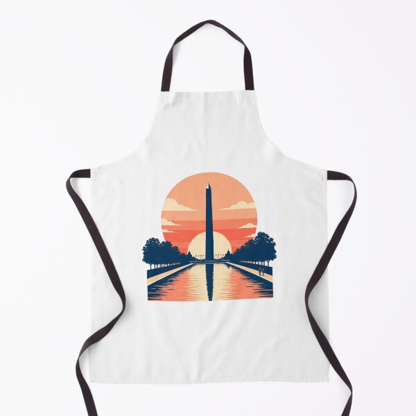 Item preview, Washington Monument Sunset – Minimal Reflecting Pool designed and sold by Fenay Designs.