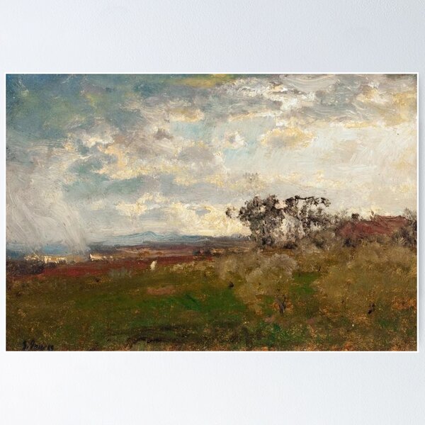 Item preview, Late Afternoon -George Inness designed and sold by tomorrowsart.