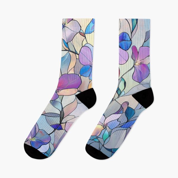 Item preview, Iridescent Blossom Stained Glass Pattern designed and sold by GrinGalore.