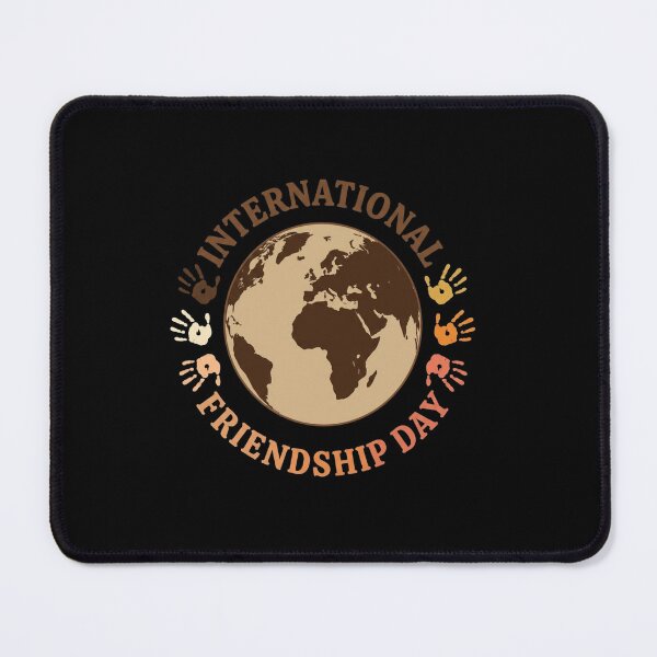 Item preview, International Friendship Day Globe Diverse Handprints Art designed and sold by SiarheiYur.
