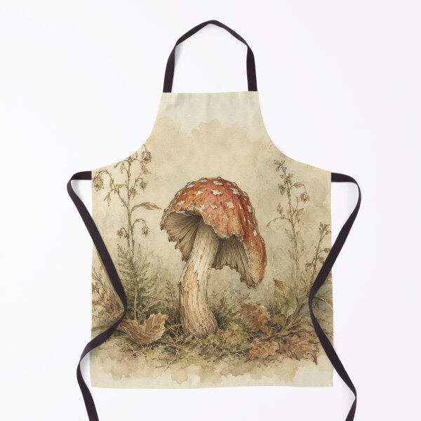 Item preview, Sad Toadstool Watercolor designed and sold by Forest Owl.