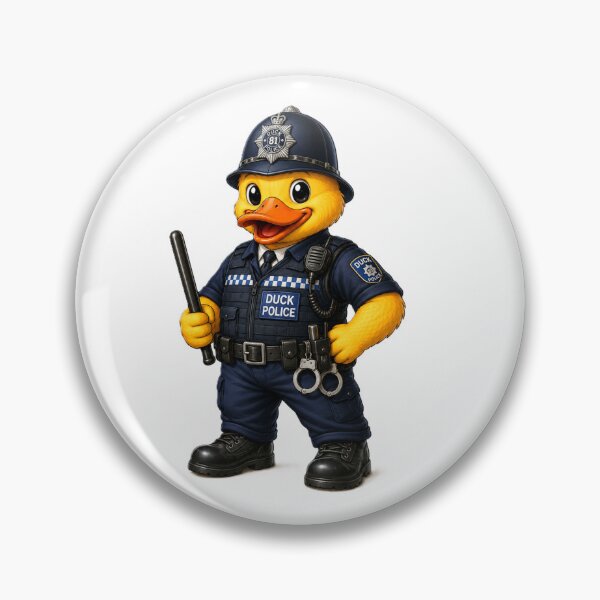 Item preview, Policeman Duck designed and sold by Thor-stone.