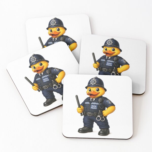 Item preview, Policeman Duck designed and sold by Thor-stone.