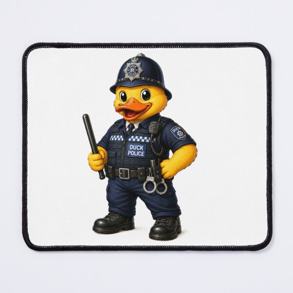 Item preview, Policeman Duck designed and sold by Thor-stone.