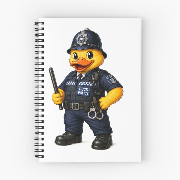 Item preview, Policeman Duck designed and sold by Thor-stone.