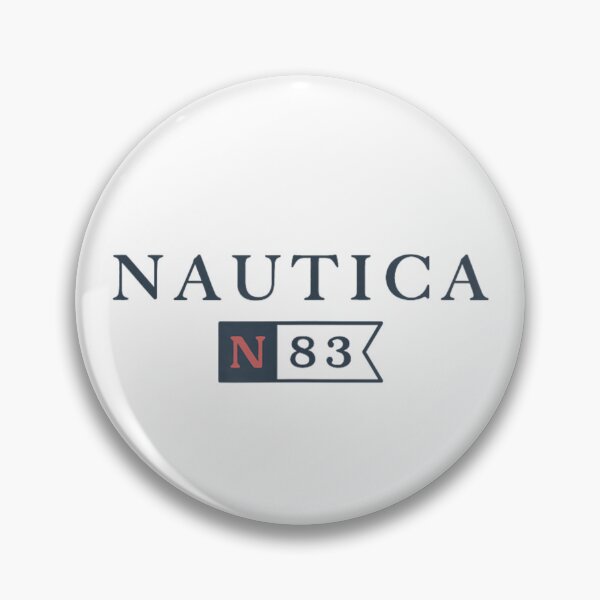 Item preview, Nautica N83 Navy Blue Red Vintage Nautical Flag Sport Brand Logo designed and sold by AmalnoRoyil.