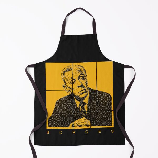 Item preview, Jorge Luis Borges halftone portrait designed and sold by CMYKStudio.