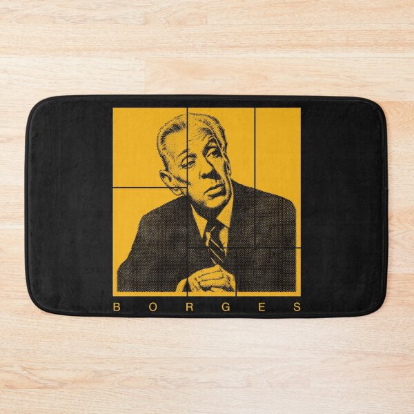 Item preview, Jorge Luis Borges halftone portrait designed and sold by CMYKStudio.