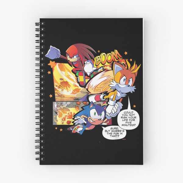 Item preview, Sonic Knuckles Tails Comic Book Speech Bubble Funny Quote Action Graphic T-Shirt designed and sold by AmalnoRoyil.