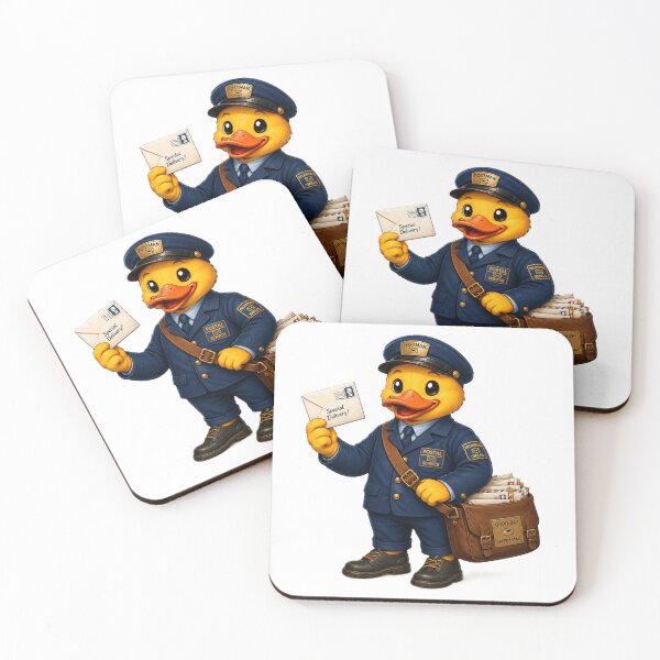 Item preview, Postman Duck designed and sold by Thor-stone.
