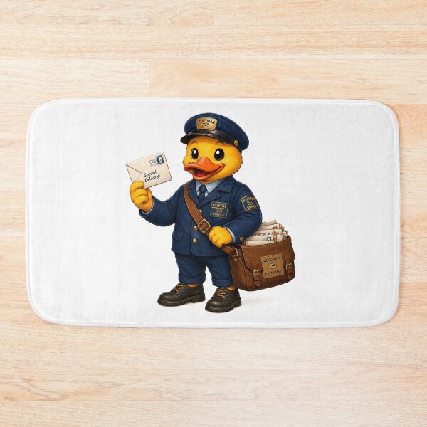 Item preview, Postman Duck designed and sold by Thor-stone.