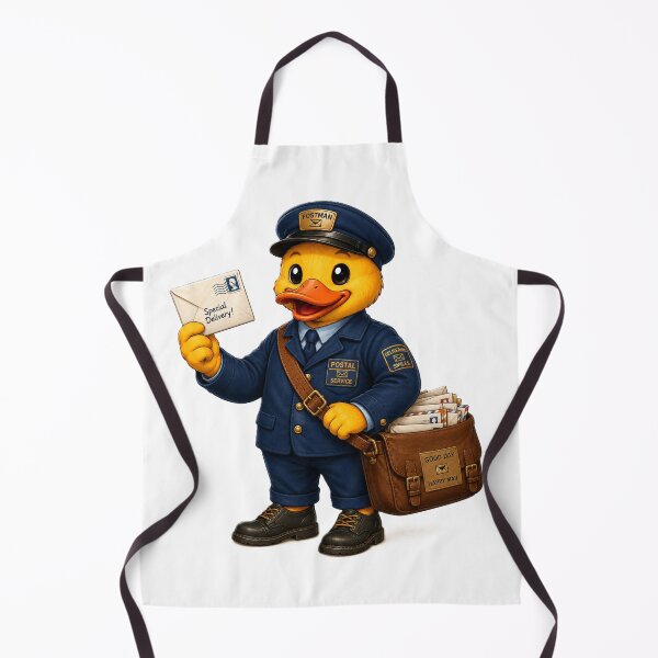 Item preview, Postman Duck designed and sold by Thor-stone.