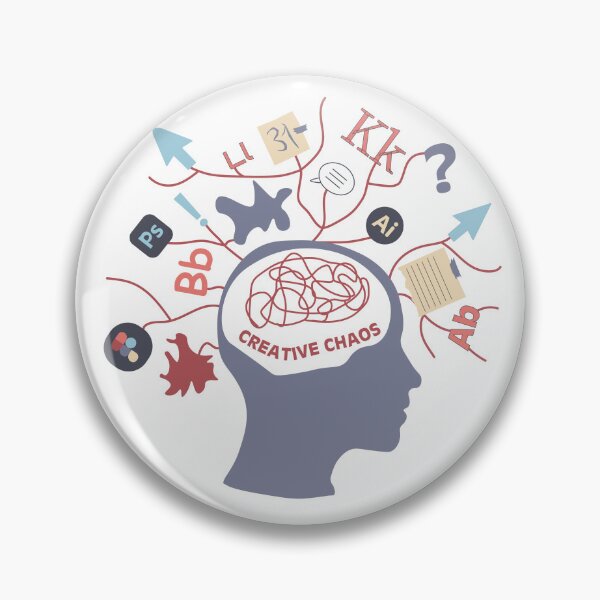 Item preview, Creative Chaos | Designer Brain Illustration designed and sold by Mammoths.