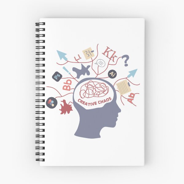 Item preview, Creative Chaos | Designer Brain Illustration designed and sold by Mammoths.