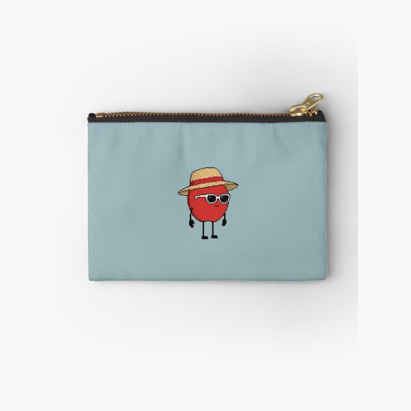 Item preview, Apple Pixel with a Straw Hat (RD) designed and sold by White Rim Mates.