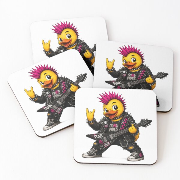 Item preview, Punk Rocker Duck designed and sold by Thor-stone.