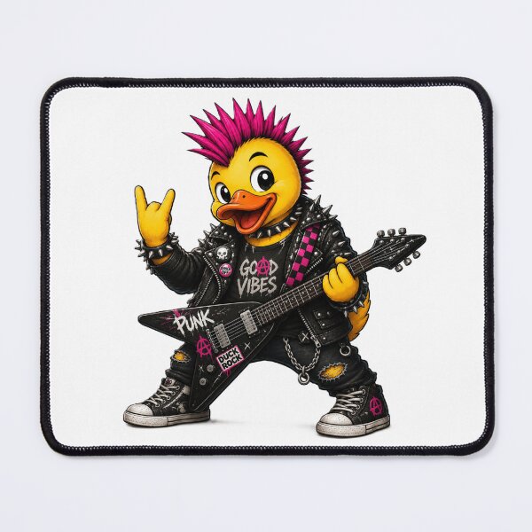 Item preview, Punk Rocker Duck designed and sold by Thor-stone.