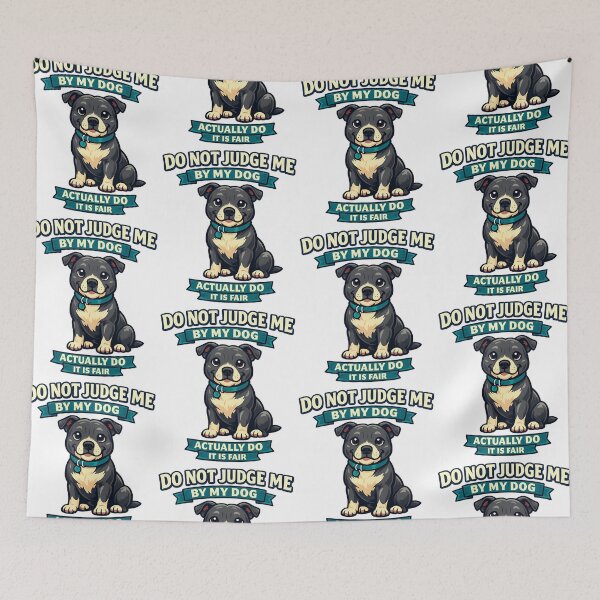 Item preview, Do Not Judge Me By My Dog designed and sold by BestFriendTees.