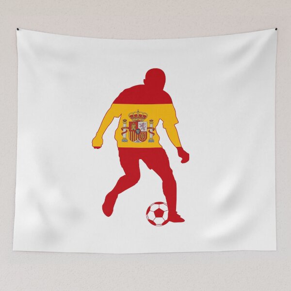 Item preview, Spain Football Silhouette - World Cup 2026 designed and sold by Wolagno.