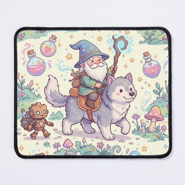Item preview, Forest Friends Fantasy RPG Pixel Art Seamless Pattern designed and sold by ART ATTACK ZONE.