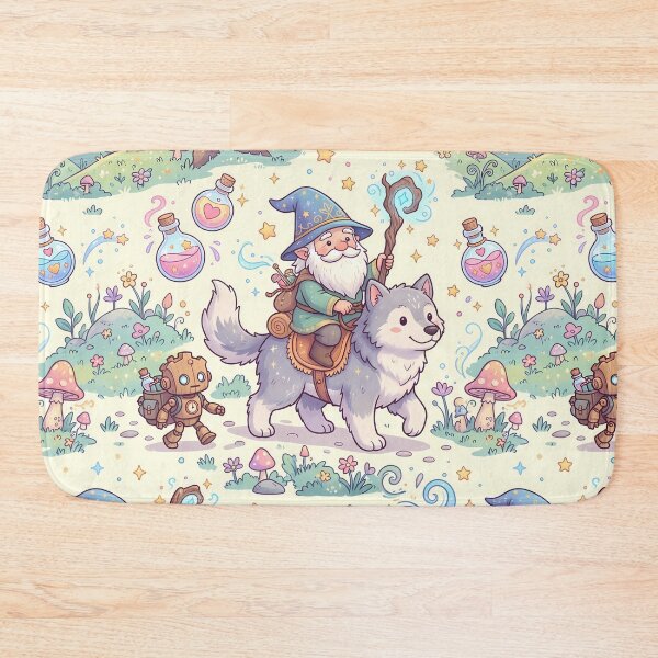 Item preview, Forest Friends Fantasy RPG Pixel Art Seamless Pattern designed and sold by ART ATTACK ZONE.