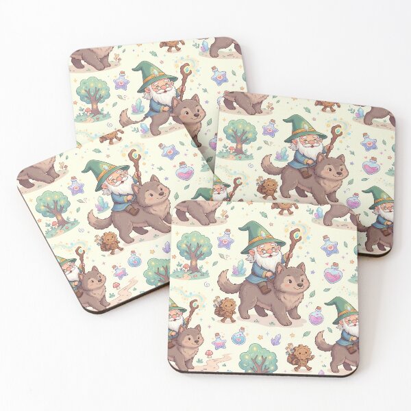 Item preview, Father Animal Fantasy RPG Pixel Art Seamless Pattern designed and sold by ART ATTACK ZONE.