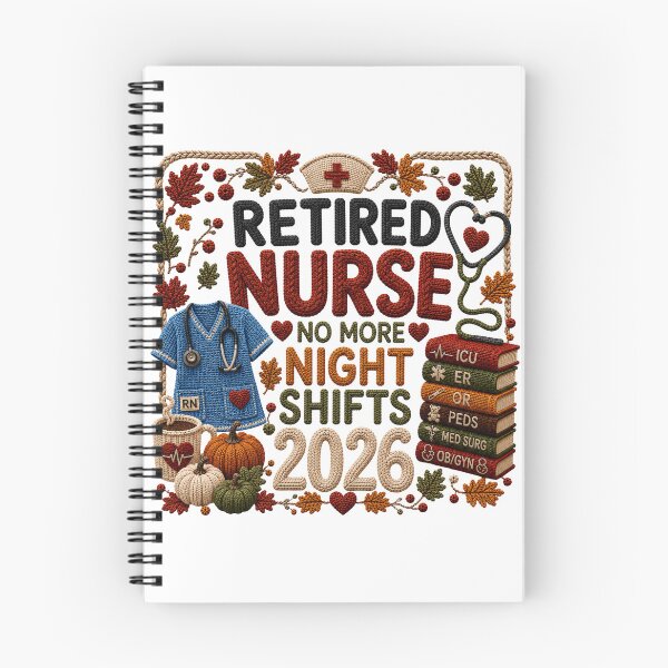 Item preview, Retired Nurse 2026 No More Night Shifts Funny RN Retirement Gift Shirt Classic T-Shirt  designed and sold by podlook.