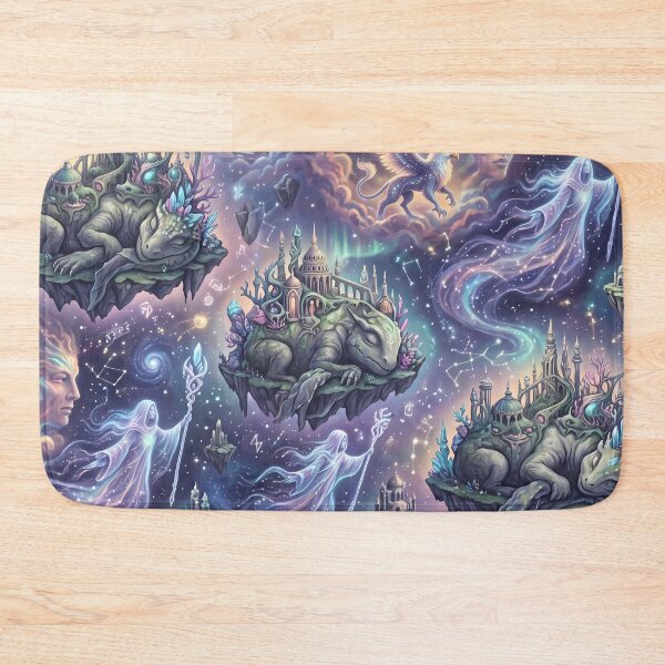 Item preview, MAgic Dragons Fantasy RPG Pixel Art Seamless Pattern designed and sold by ART ATTACK ZONE.