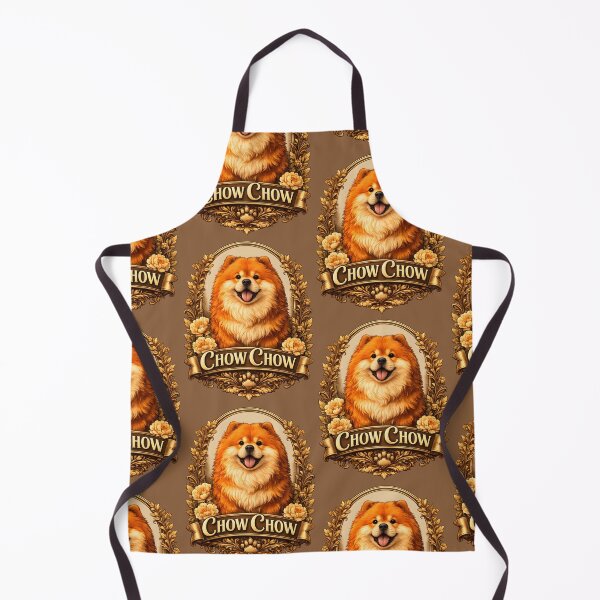 Item preview, Elegant Chow Chow Dog Vintage Floral Crest designed and sold by blankTeeShirt.
