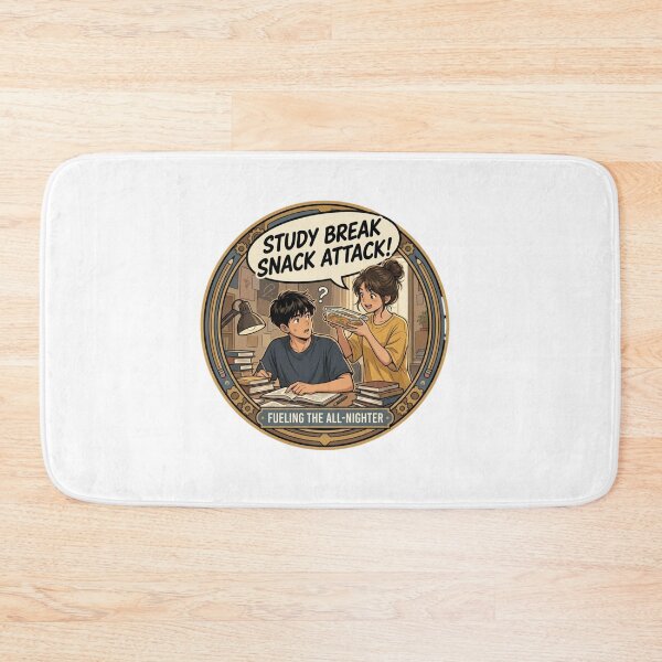 Item preview, Study Break Snack Attack Anime Student Funny designed and sold by SiarheiYur.
