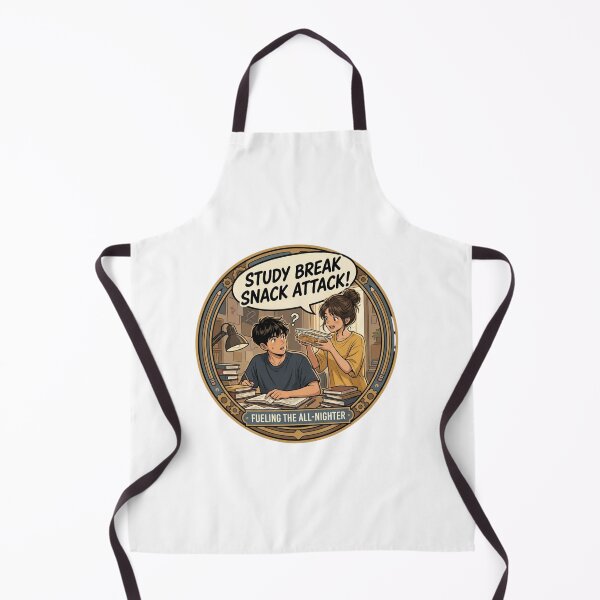 Item preview, Study Break Snack Attack Anime Student Funny designed and sold by SiarheiYur.