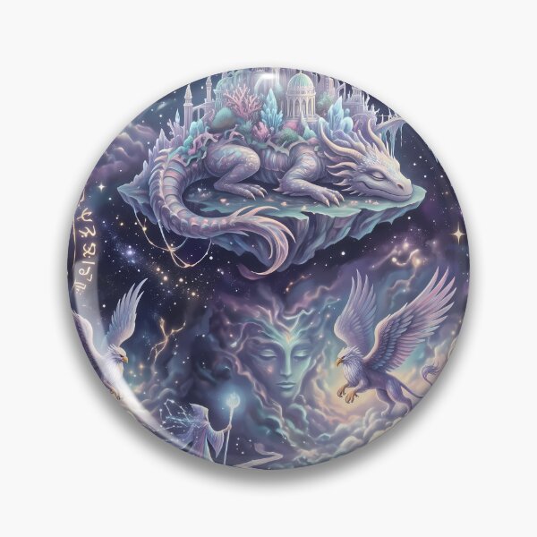 Item preview, Magic City Fantasy RPG Pixel Art Seamless Pattern designed and sold by ART ATTACK ZONE.