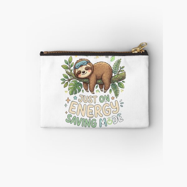 Item preview, Just on Energy Saving Mode Cute Lazy Sloth designed and sold by Wear Sculpt.