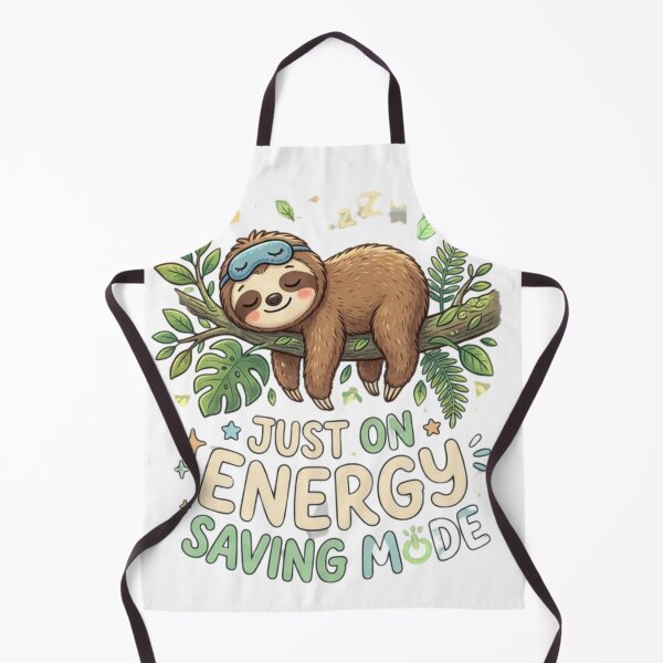 Item preview, Just on Energy Saving Mode Cute Lazy Sloth designed and sold by Wear Sculpt.