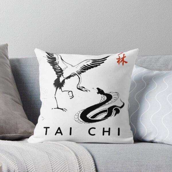Item preview, Tai Chi Snake Vs Crane Calligraphy - Chinese Martial Art T-Shirt designed and sold by TheKarateStore.