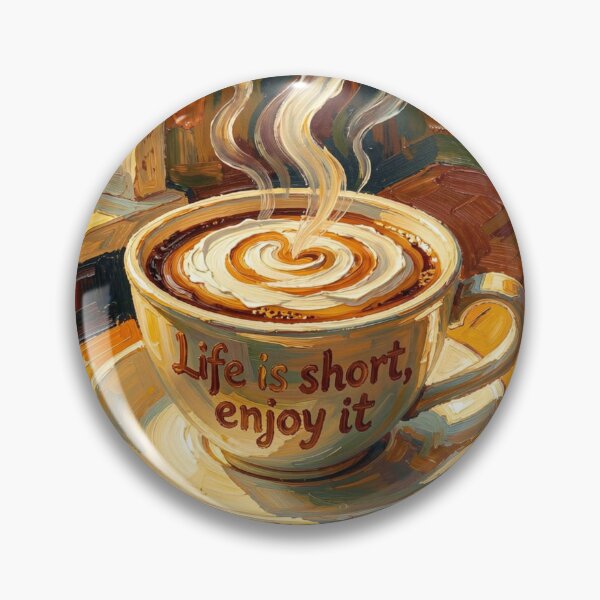 Item preview, Life is short enjoy it designed and sold by ZeusGallery.
