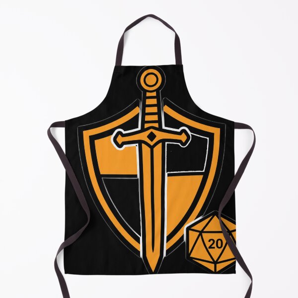 Item preview, Shield, Sword and D20 Dice Emblem designed and sold by kayodeDesign.