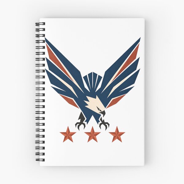 Item preview, Washington DC Eagle – Geometric Flag Wings & Stars designed and sold by Fenay Designs.