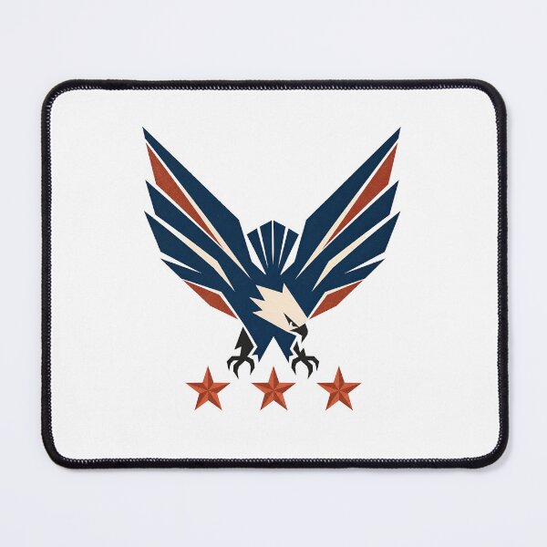 Item preview, Washington DC Eagle – Geometric Flag Wings & Stars designed and sold by Fenay Designs.
