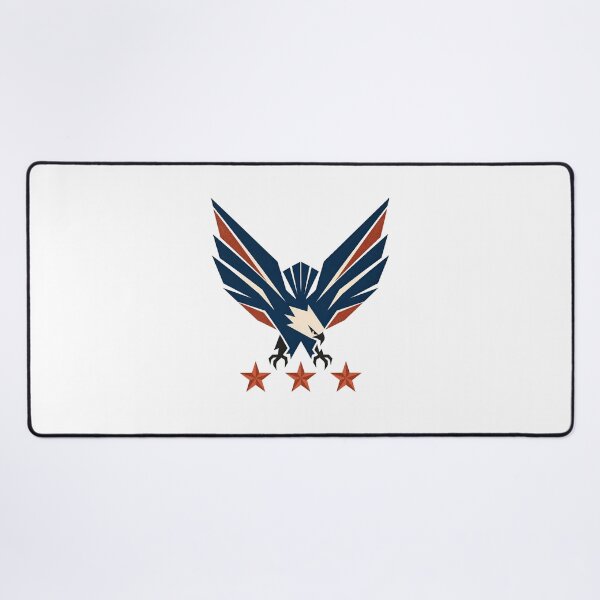 Item preview, Washington DC Eagle – Geometric Flag Wings & Stars designed and sold by Fenay Designs.