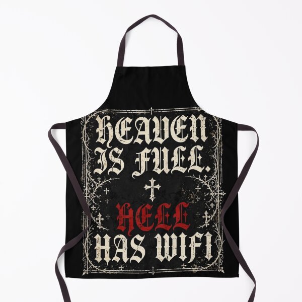 Item preview, Heaven is Full Hell Has WiFi designed and sold by Rama KLK.