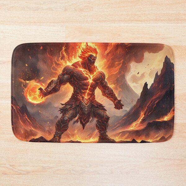 Item preview, Pyros, God of Fire - Volcanic power of July designed and sold by NeyhineAngelionShop.