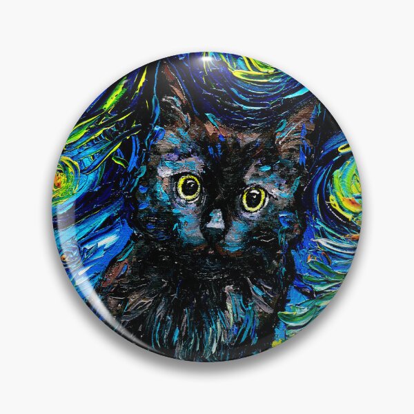Item preview, Black Cat Night 3 designed and sold by AjaTrier.