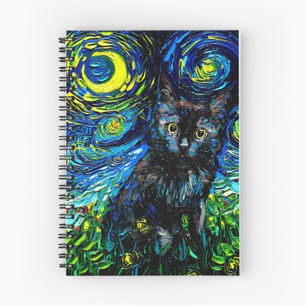 Item preview, Black Cat Night 3 designed and sold by AjaTrier.