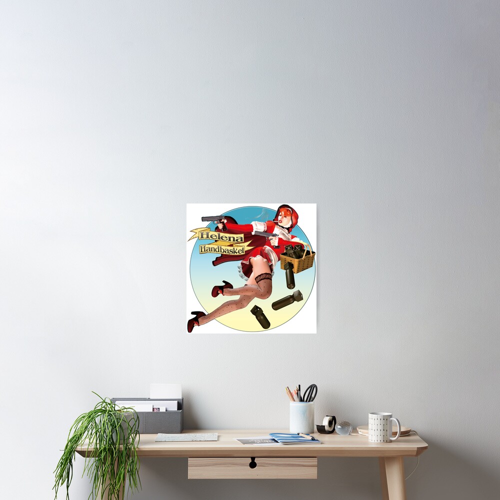 Helena Handbasket - Red Hot Riding Hood Poster